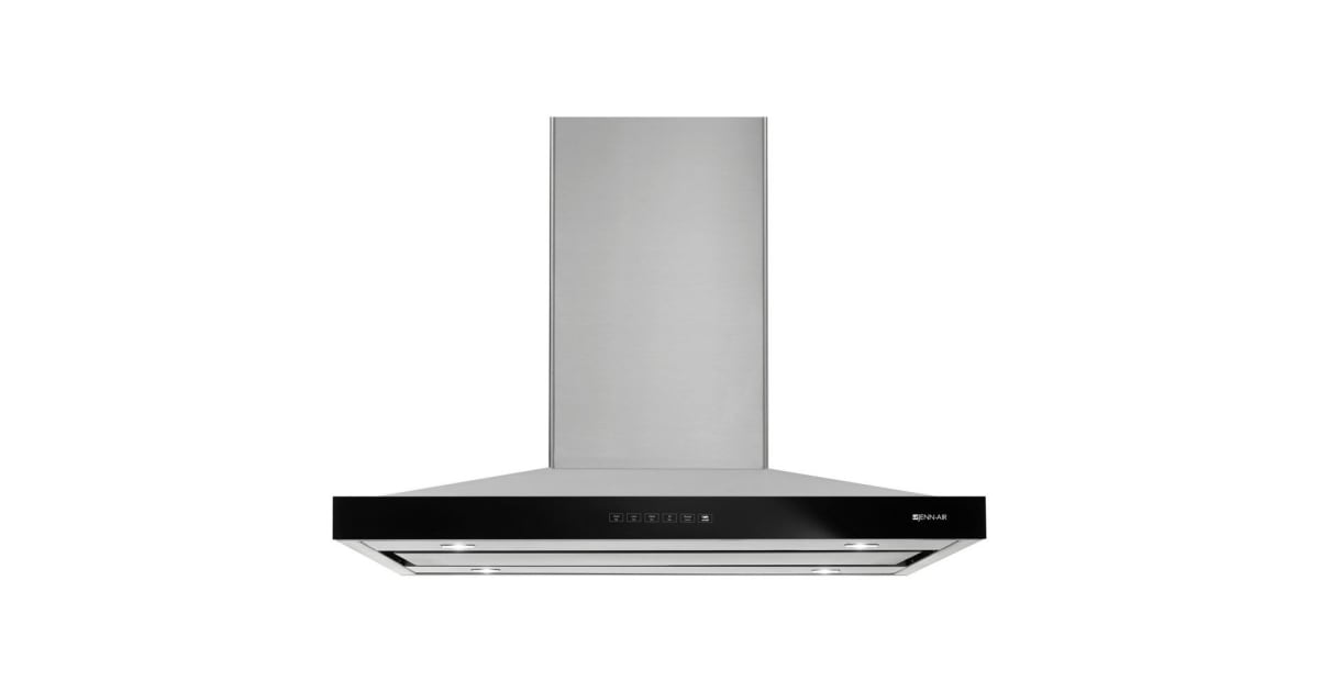 JennAir JXI8536DS 600 CFM 36 Inch Wide Island Range Hood