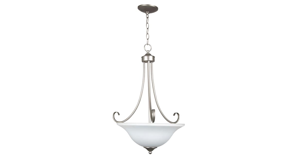 Jeremiah Lighting 25323-SN-WG Raleigh 3 Light 20" Wide Multi Light ...