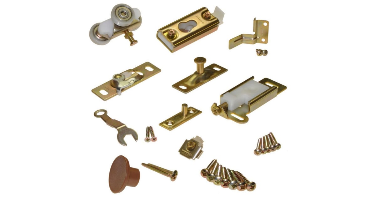 Johnson Hardware JH1031FD06 2Panel Hardware Set for 100FD