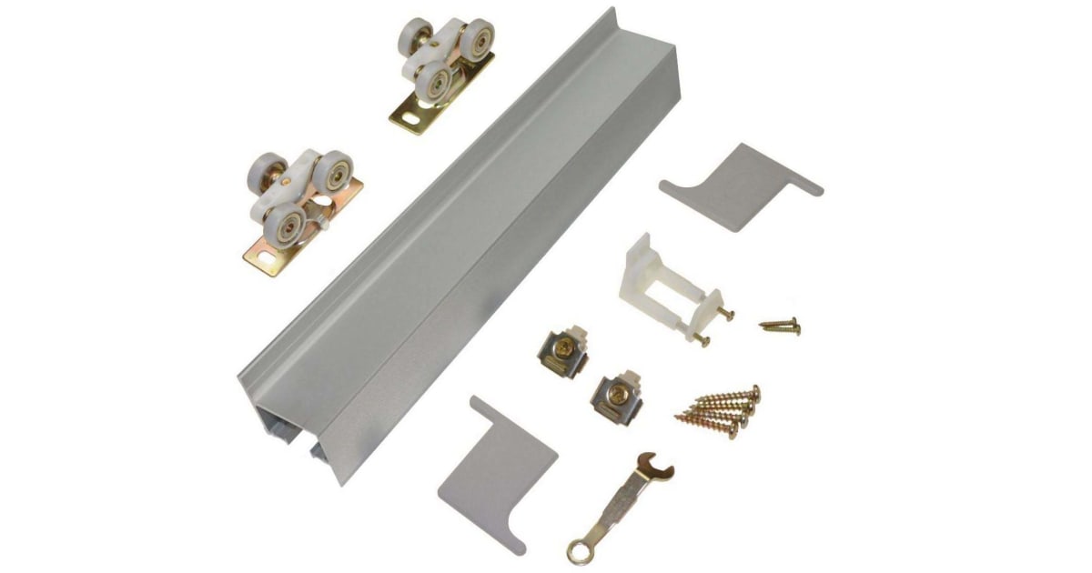 Johnson Hardware JH2610F96H 2610F Series 96" Wall Mount