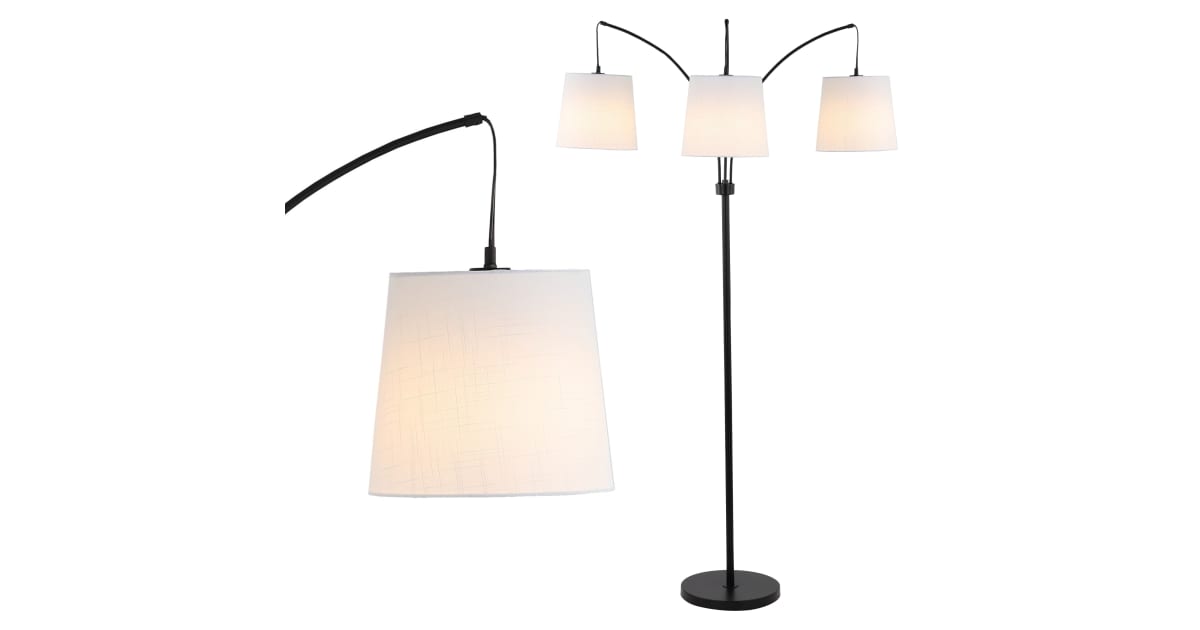 JONATHAN Y Lighting JYL3080A Barrie 3 Light 73" Tall LED