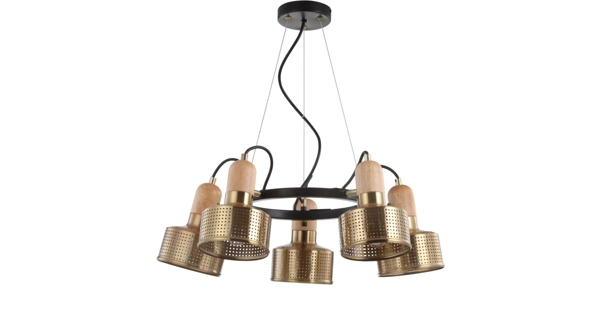 JONATHAN Y Lighting JYL6127A Gallery 5 Light 24" Wide LED