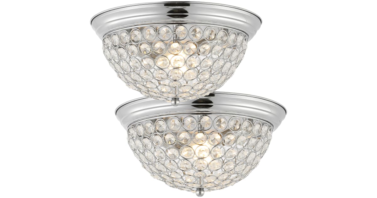 JONATHAN Y Lighting JYL9901A-SET2 Pack of (2) - Malia 12