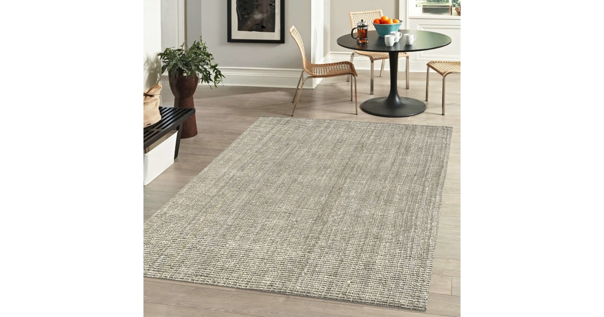 Tim Ferguson Rite Rug JONATHAN Y Lighting NRF102C-9 Natural Fiber 9' x 12' Jute Solid Indoor ...