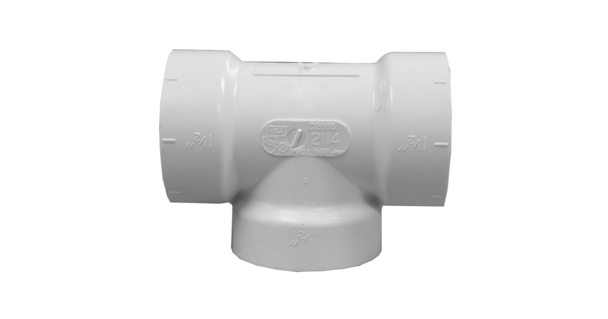 Jones Stephens PCT441 *CVR* PVC 4 CLEANOUT TEE | Ferguson Home