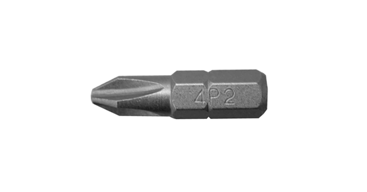 Jones Stephens S41306 #2PT 1/4 HEX 1 LG PHIL BIT IN | Ferguson Home