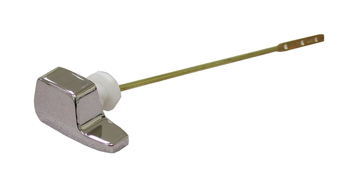 Master Plumber 201ELA Tank Lever 9 – Chrome Toilet Flush Handle, Replacement For ELJER Windsor & Canterbury Side-Mount Toilets