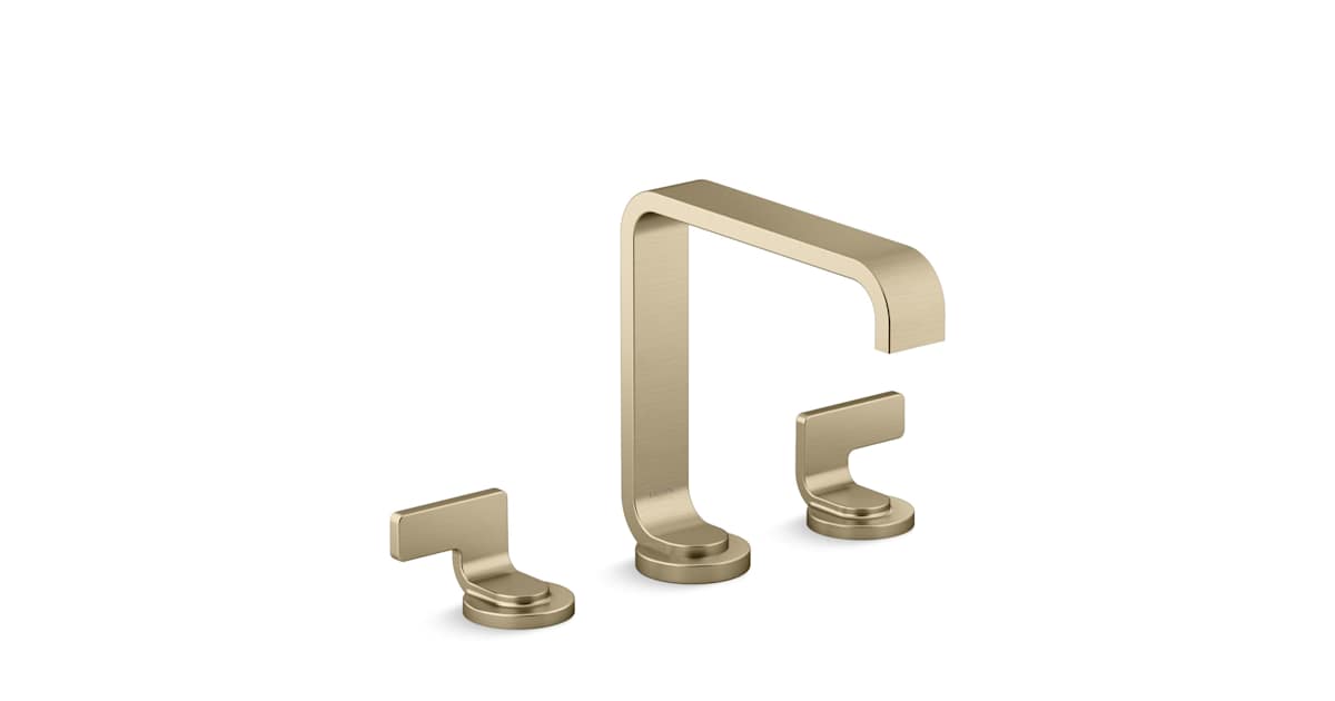 Kallista P34231-LV-BAF Guise Collection 1.2 GPM Widespread