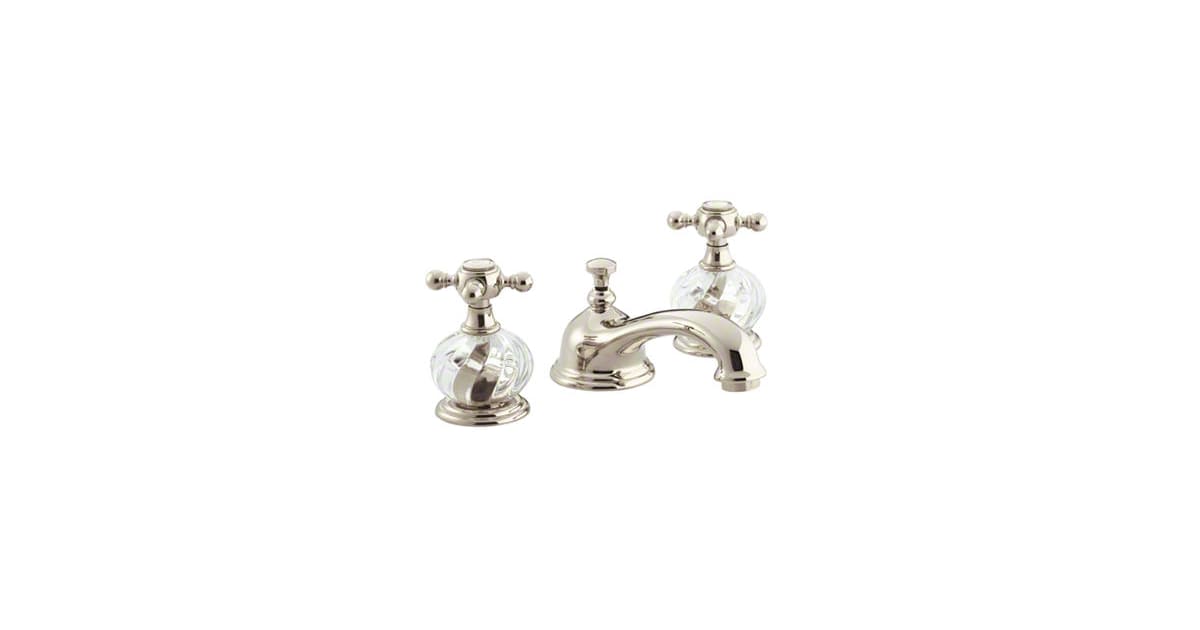 Kallista P2250000AG Widespread Bathroom Faucet Less