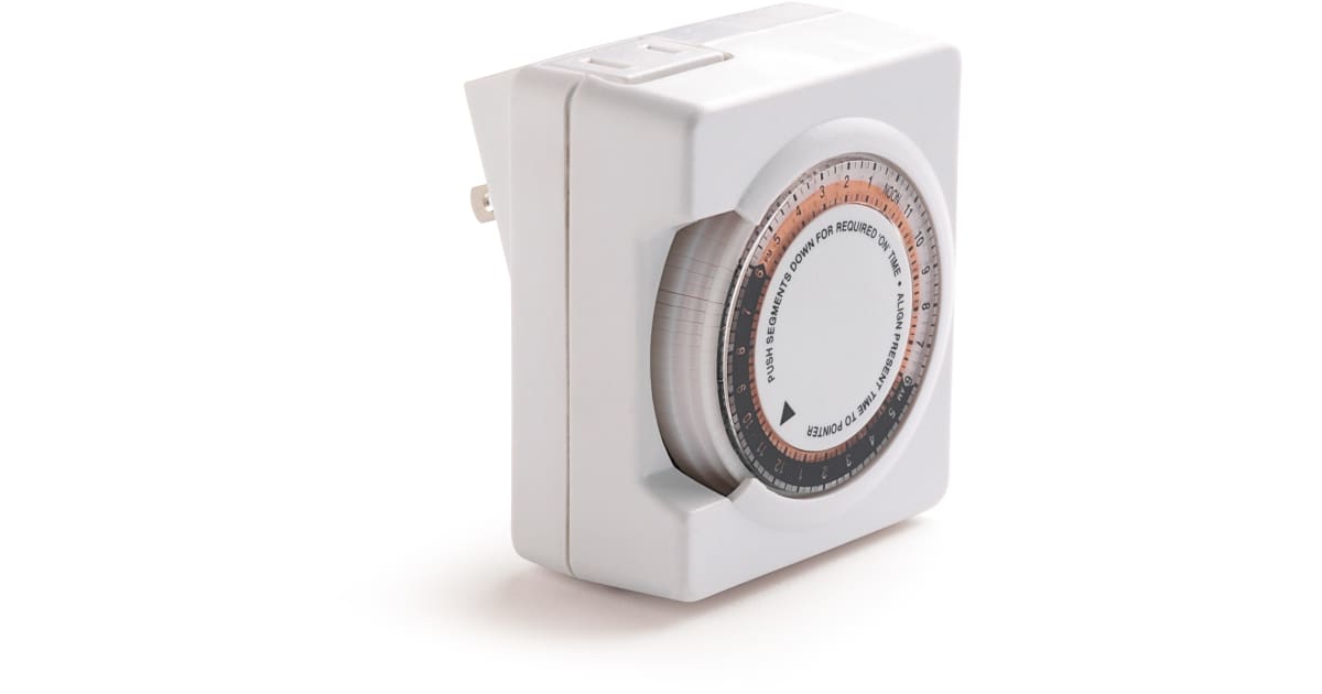 Kichler 15552WH Landscape Lighting Transformer Timer