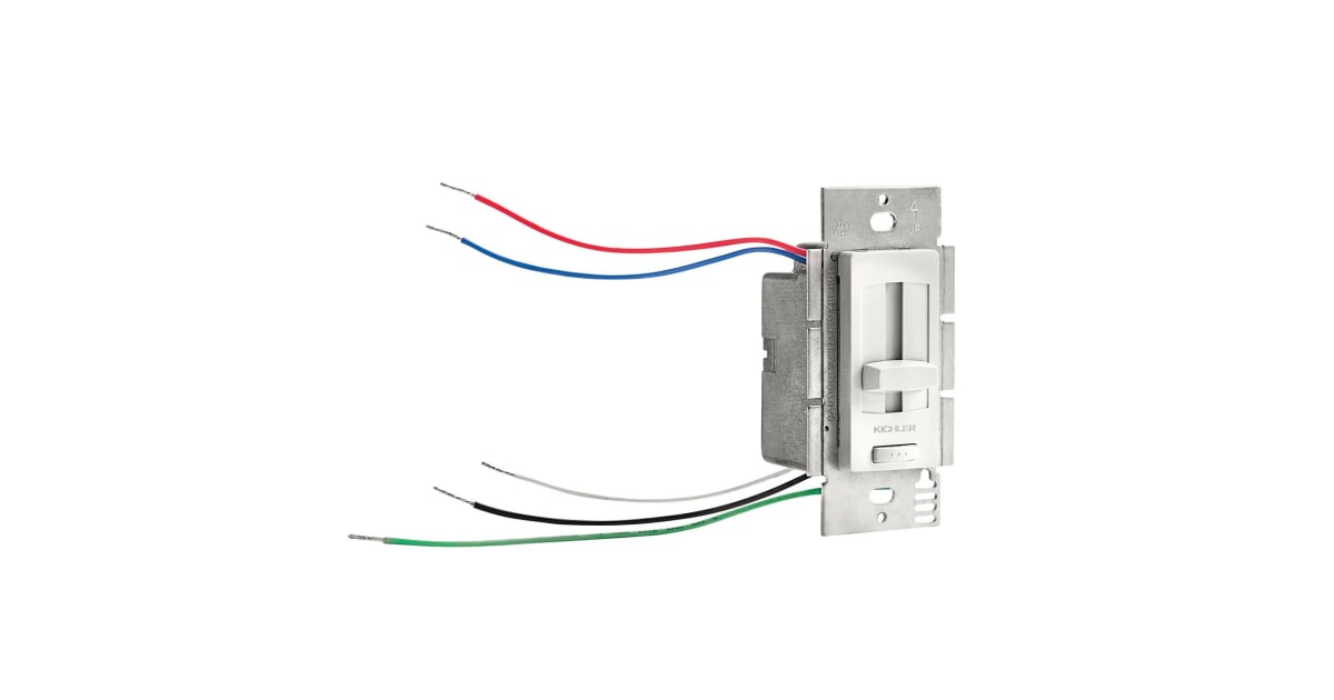 Kichler 6DD24V100WH 24 Volt 100 Watt LED Driver and Dimmer