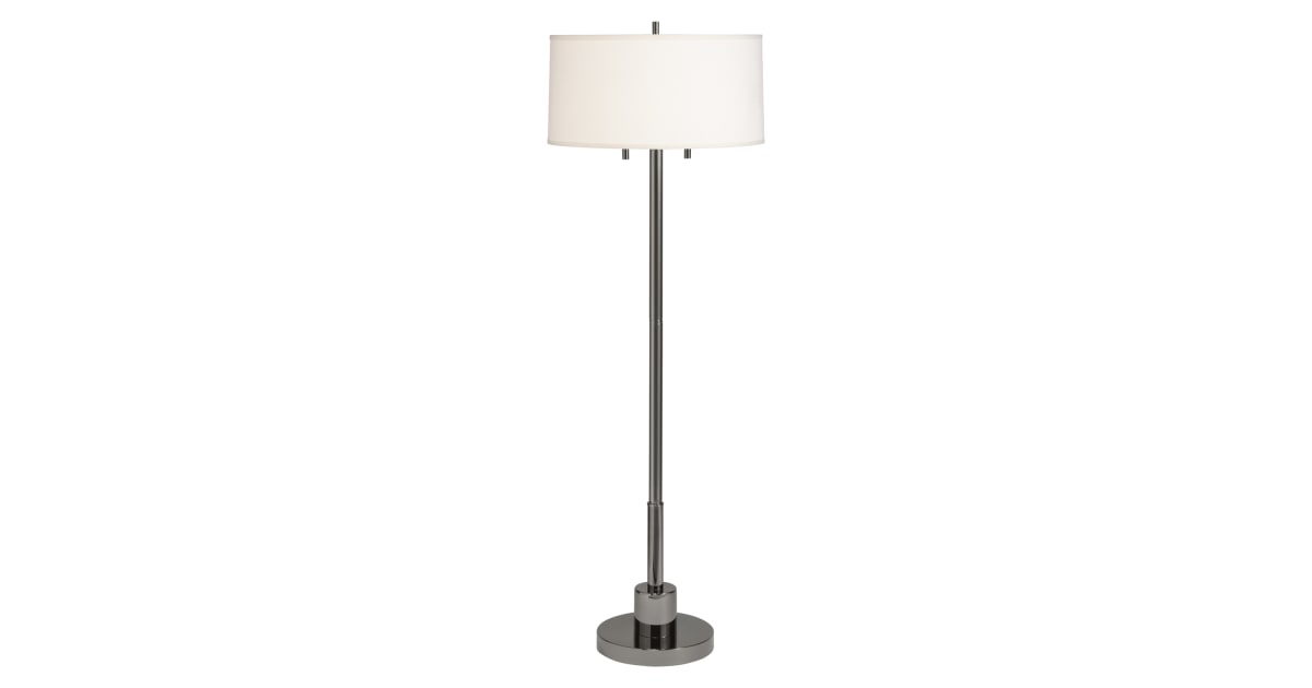 Kichler 74249NICA Robson 2 Light Floor Lamp with Bulbs Included ...