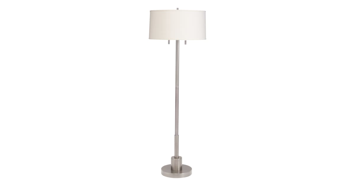 Kichler 74249NI Robson Modern 1 Light Floor Lamp - With Pull Chain ...