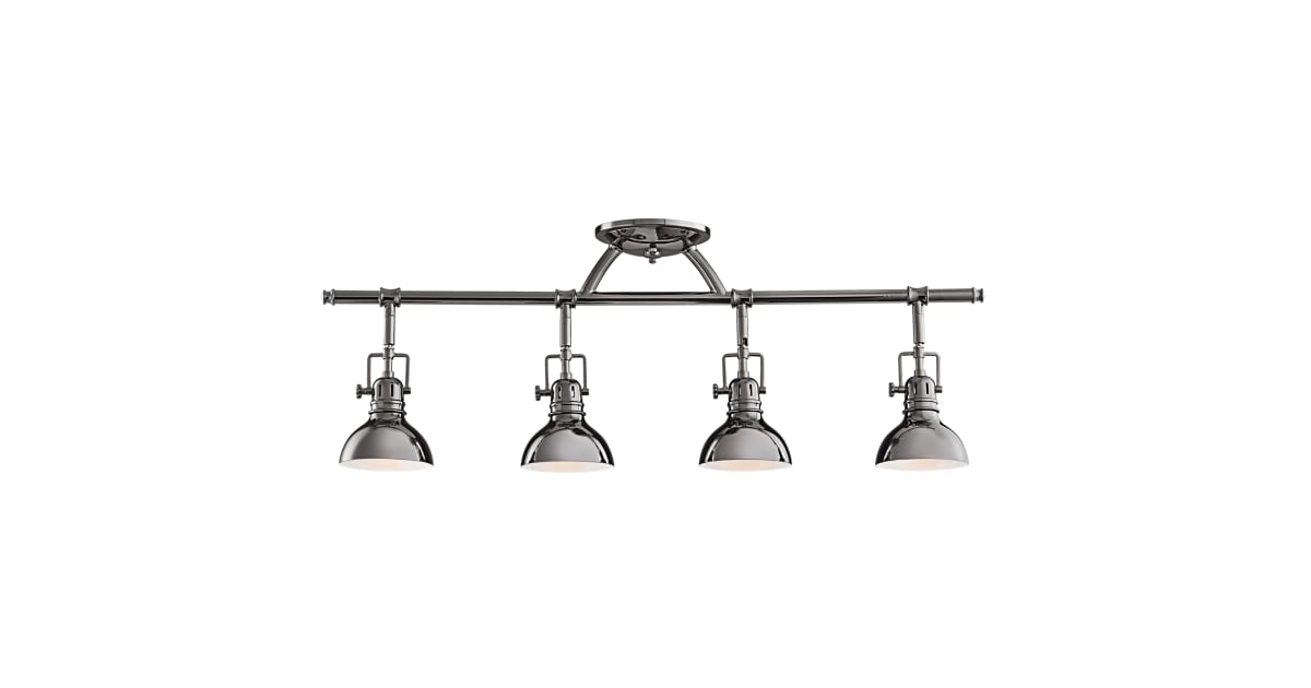 Kichler 7704MCH 4 Light 31" Wide Track Lighting Fixture