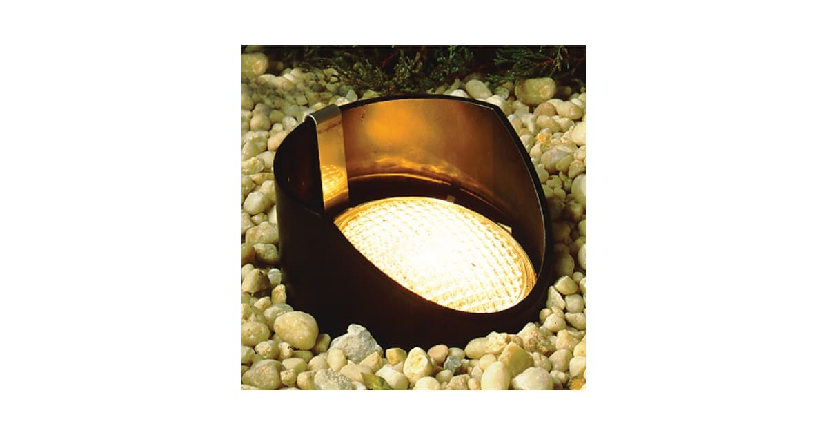 Kichler 15388BK InGround Well Light with Reversible