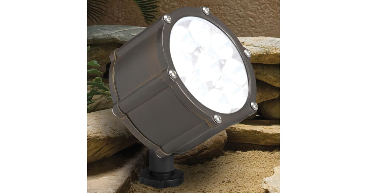 Kichler 15751BBR 12.4W LED Accent Light 3000K 10 Build