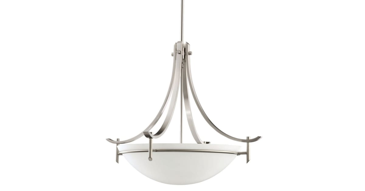 Kichler 3278AP Olympia Three Light 24" Wide Inverted