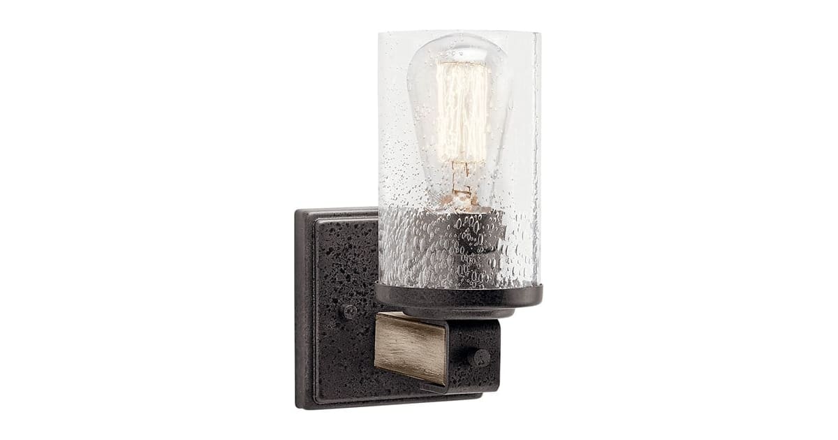 Kichler barrington wall sconce online