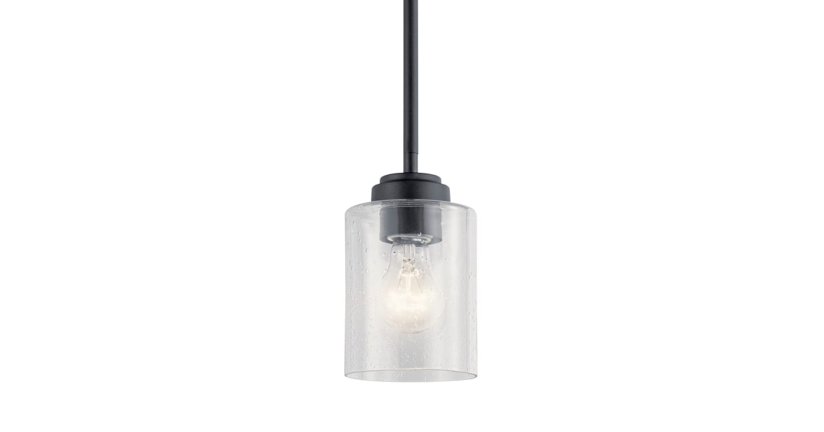 Kichler winslow mini pendant light deals 44032