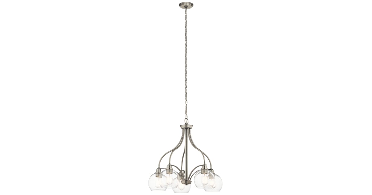 Kichler 44064NI Harmony 5 Light 26" Wide Chandelier