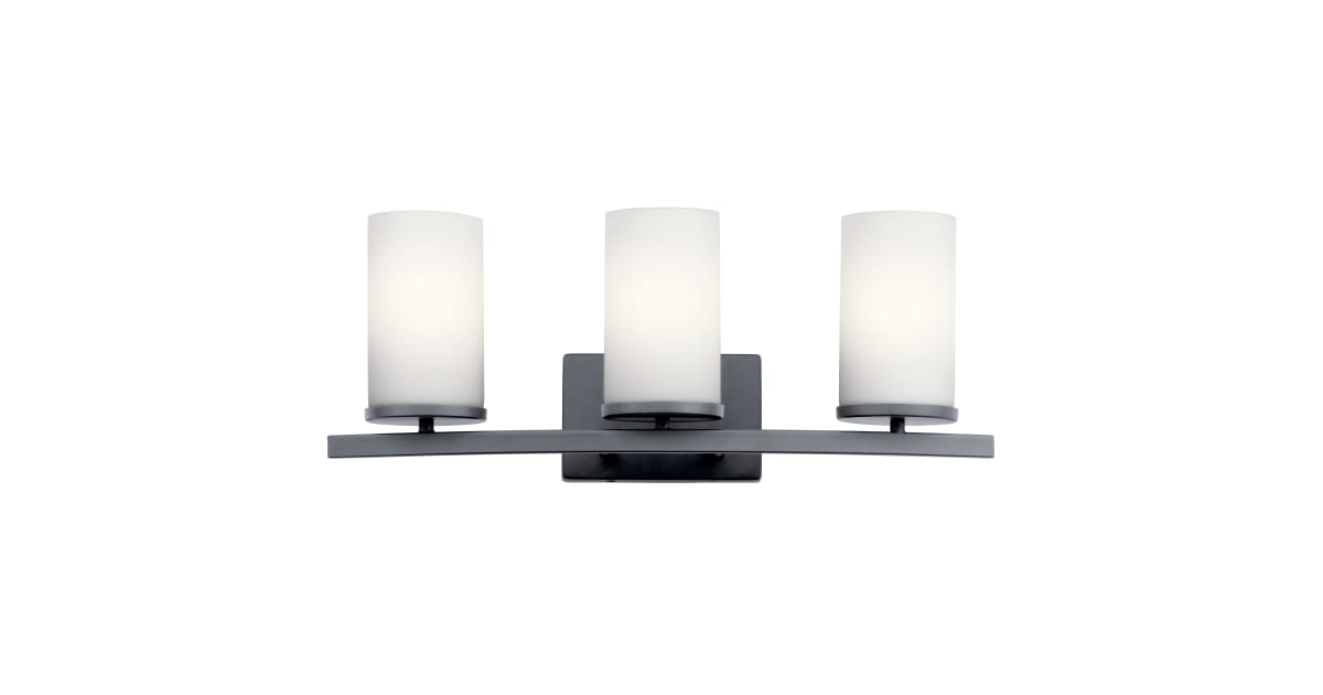 Kichler 45497BK Crosby 3 Light 23