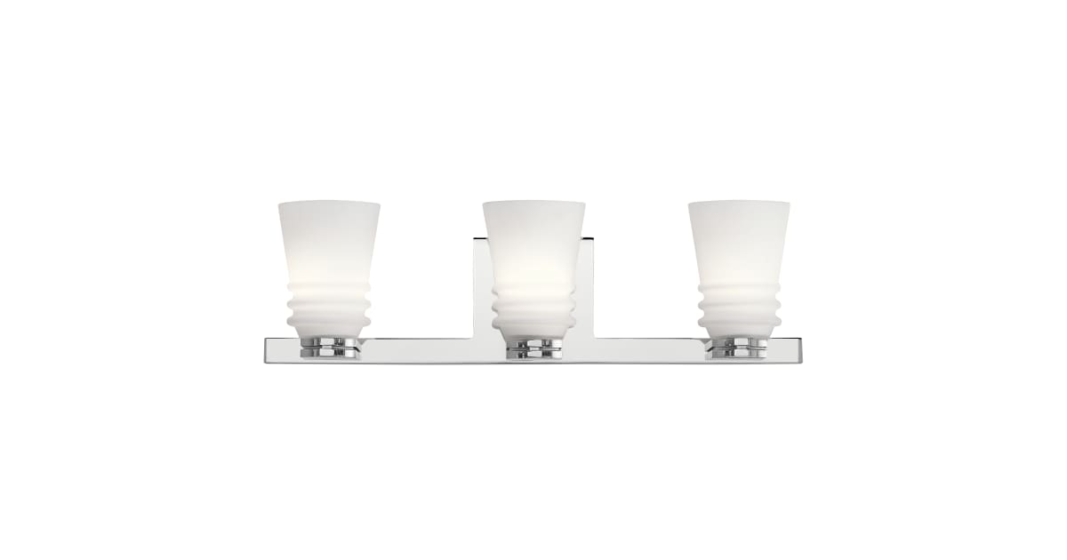Kichler 45977CH Victoria 3 Light 20