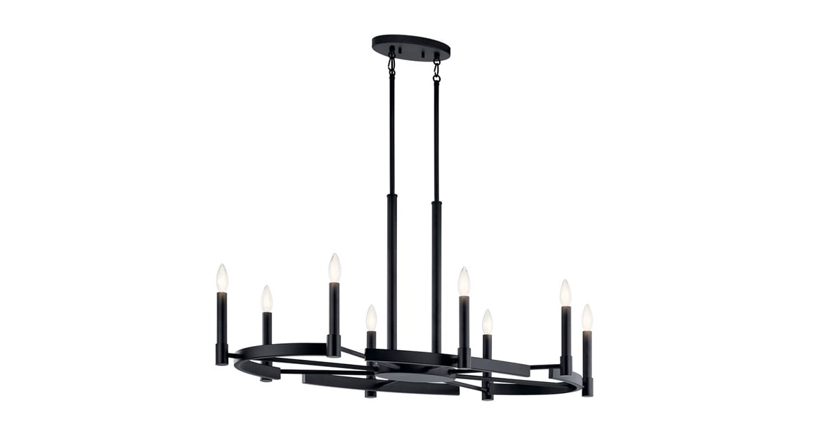 Kichler 52429BK Tolani 8 Light 43 Kichler 52429BK Tolani 8 Light 43
