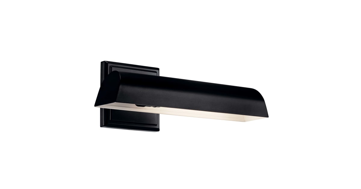 Kichler 52684BK Carston 13