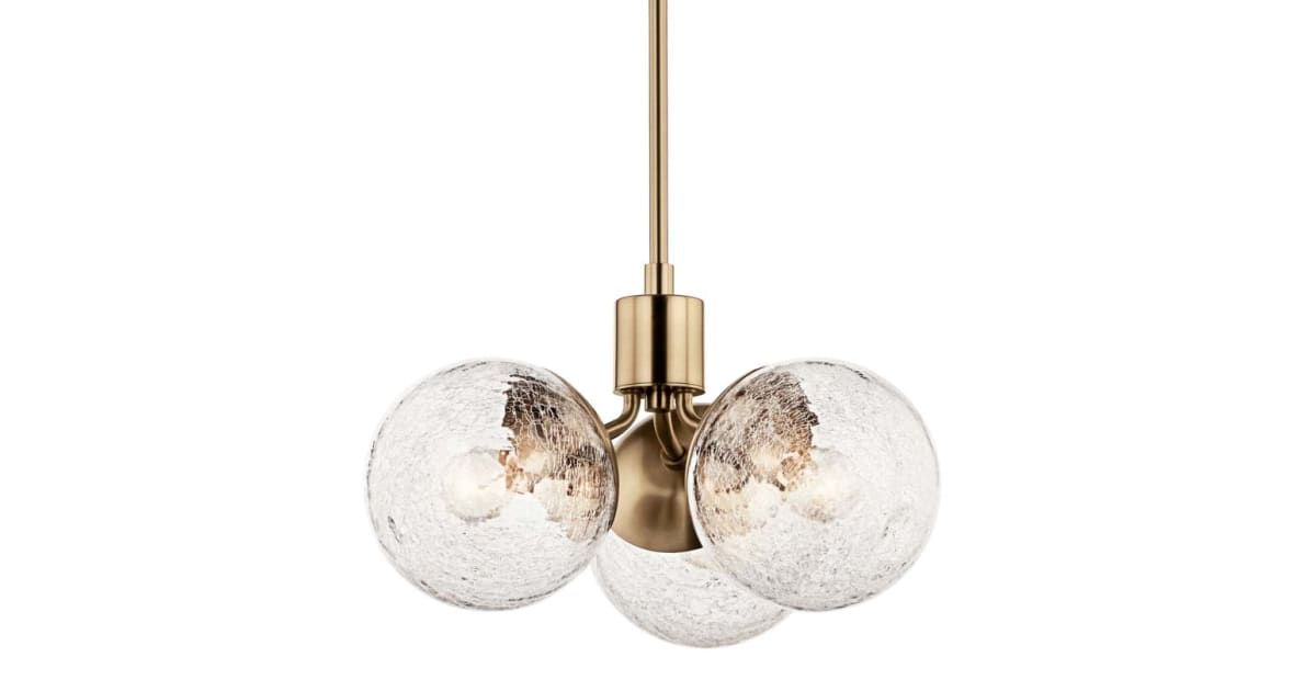 Kichler 52700CPZ Silvarious 3 Light 17