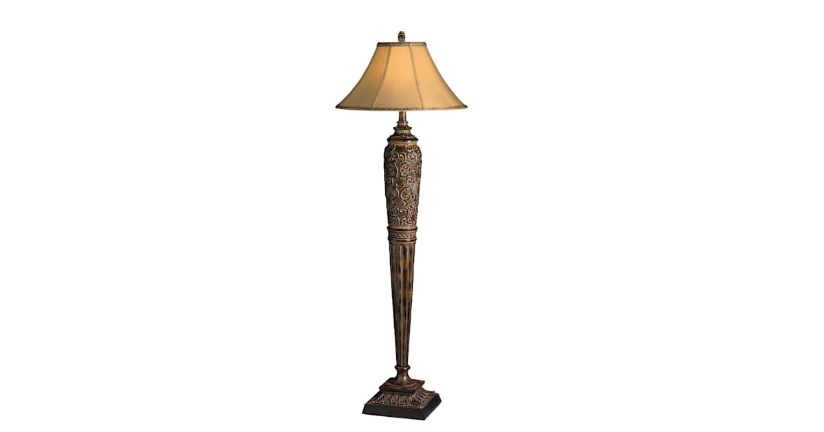 Kichler 74010 One Light Floor Lamp from the Blackburn Collection ...