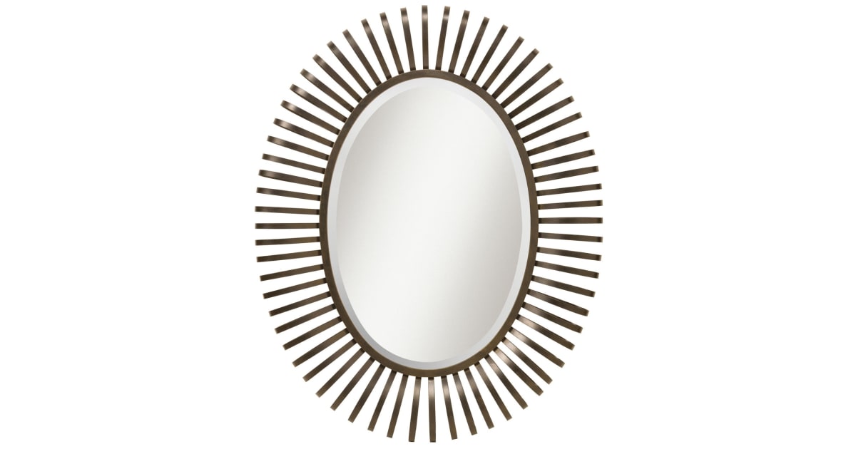 Kichler 78133 Slinkee Oval Sunburst Mirror 46" x 34"