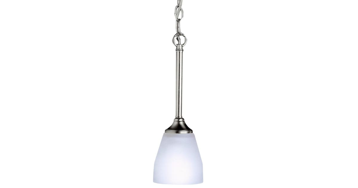 Kichler 3345NI Ansonia SingleBulb Indoor Pendant with