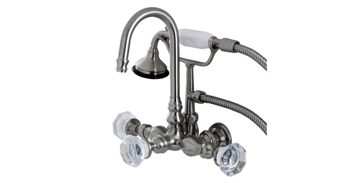 Kingston Brass AE7T8WCL Celebrity Wall Mounted Clawfoot