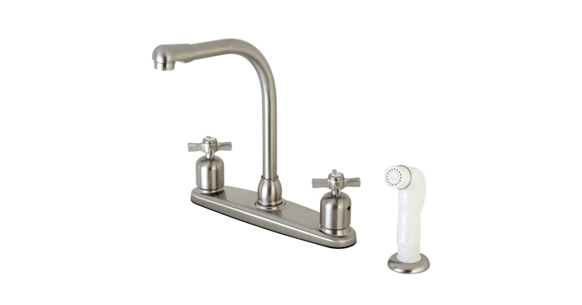 Kingston Brass FB718ZX Millennium 1.8 GPM Standard Kitchen Faucet