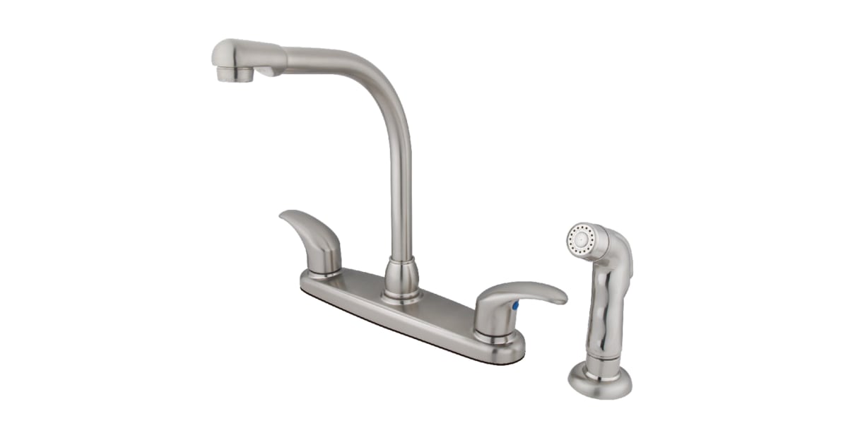 Kingston Brass KB718LLSP 1.8 GPM Standard Kitchen Faucet
