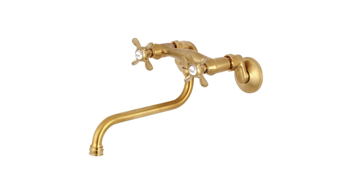 Kingston Brass KS115SB Essex 1.2 GPM Wall