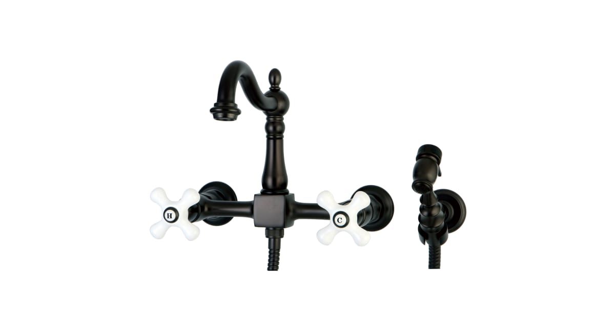 Kingston Brass KS1265PXBS Heritage Kitchen