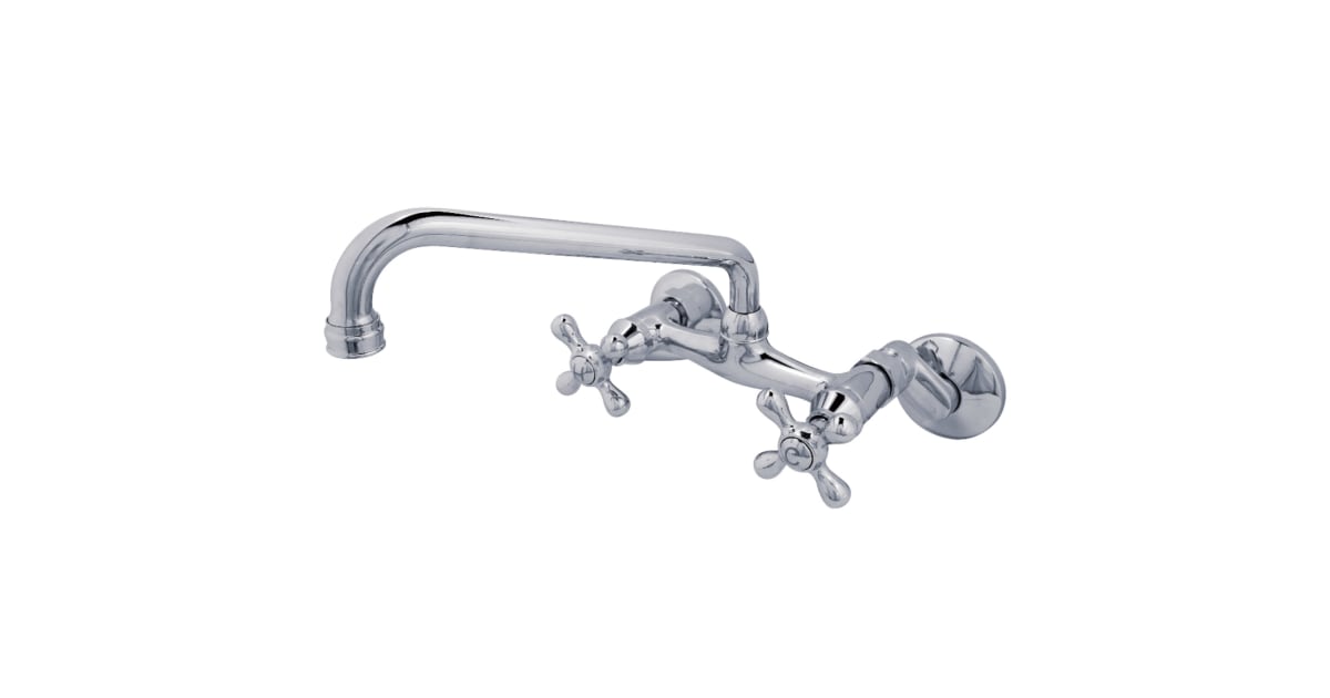 kingston brass ks200m wall mount kitchen faucet