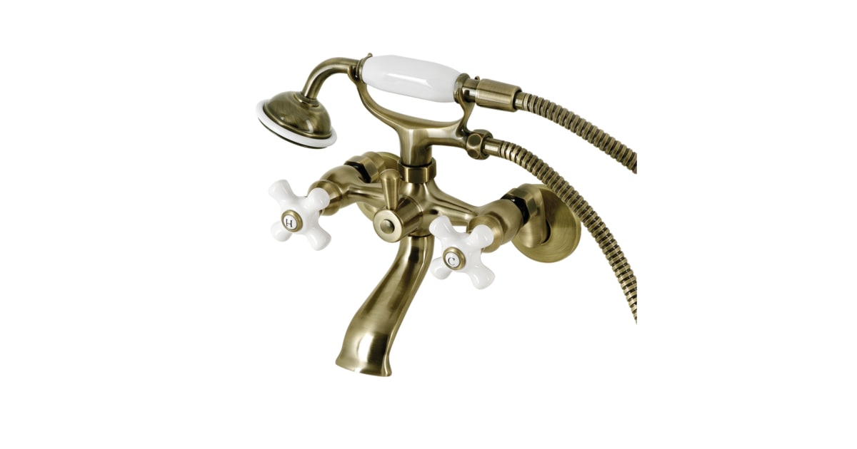 Kingston Brass KS265PXAB Kingston Wall Mounted 75/16" Tub