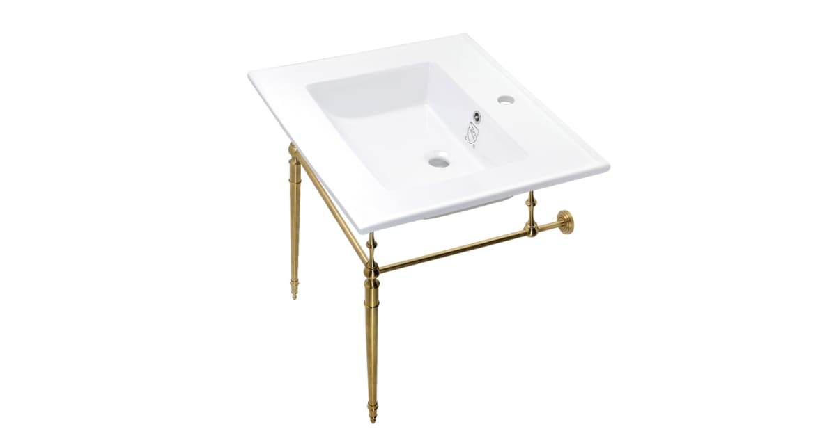 Kingston Brass KVPB252271BB Edwardian 25" Wide Console