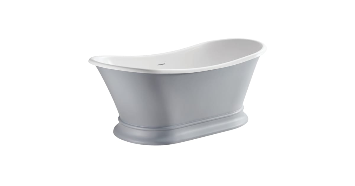 Kingston Brass VRTDS683027WG Arcticstone 67" Free Standing