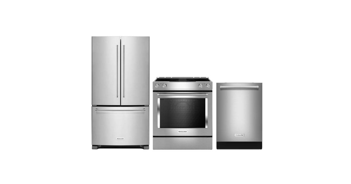 KitchenAid KitchenAidElectricDowndraftRangeSuite Stain