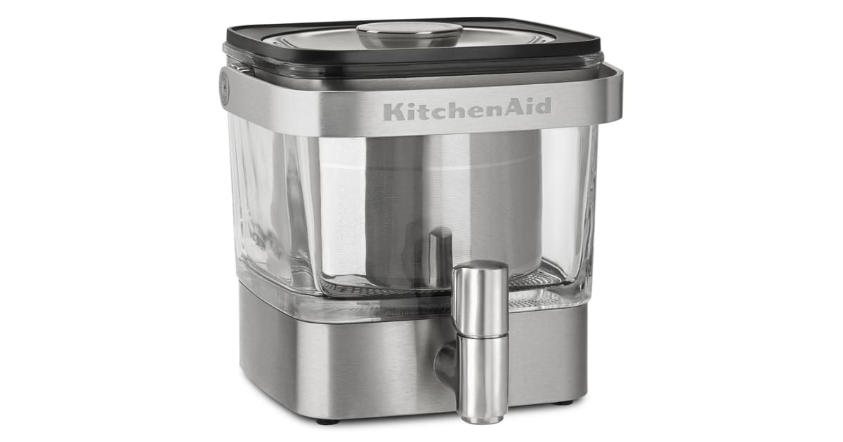 Buy the KitchenAid Cold Brew Coffee Maker Brewer Stainless Steel Model  KCM4212SX