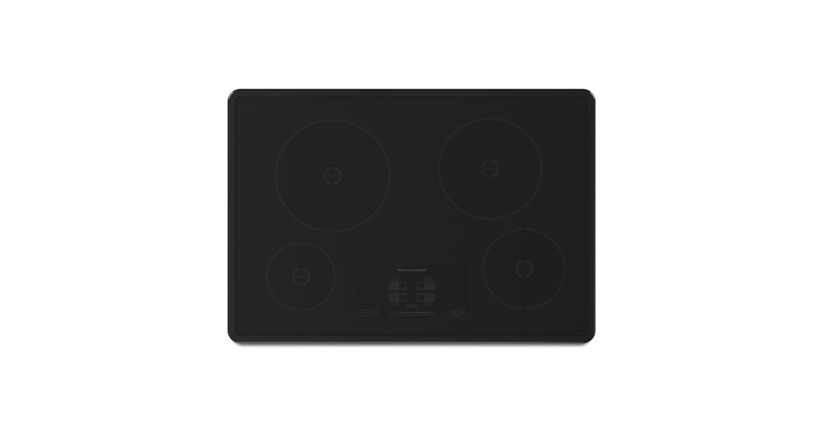KitchenAid KICU500XBL 30 Inch Wide Induction Cooktop with