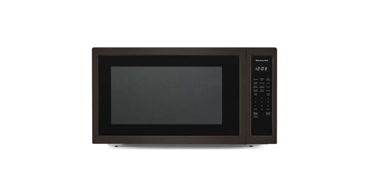KitchenAid 2.2 cu ft 1200 watt countertop microwave oven - Matthews  Auctioneers
