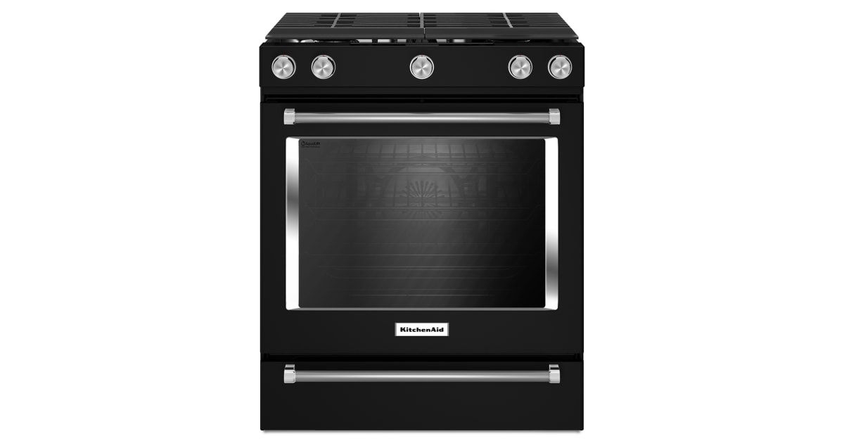 KitchenAid KSGG700EBL 30 Inch Wide 5.8 Cu. Ft. SlideIn