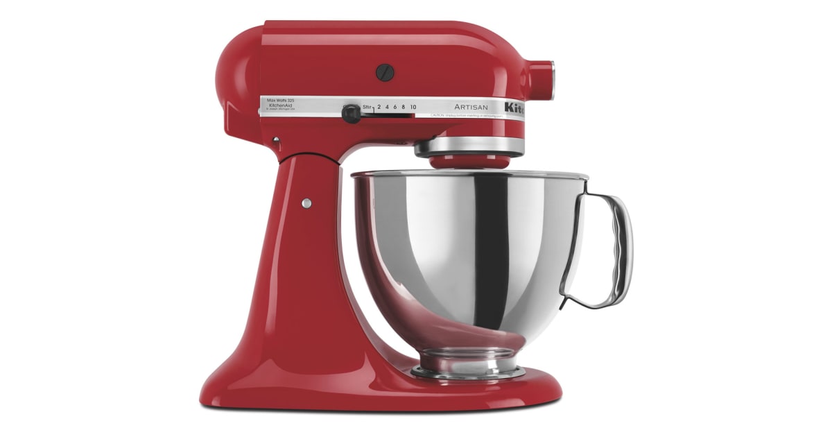 KitchenAid KSM150PSER 10 Speed 5 Qt. Stand Mixer