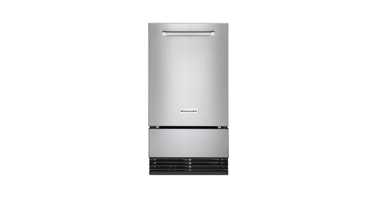 KitchenAid® 18 Stainless Steel with PrintShield™ Finish Automatic Ice Maker