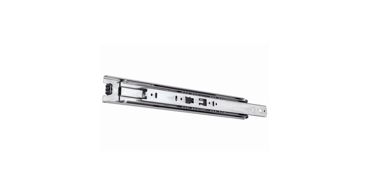 Glissière Pivotante Pour Porte D'armoire Knape & Vogt – 14 Pouces – Fermeture Amortie – Noire – Neuve Sans Boîte