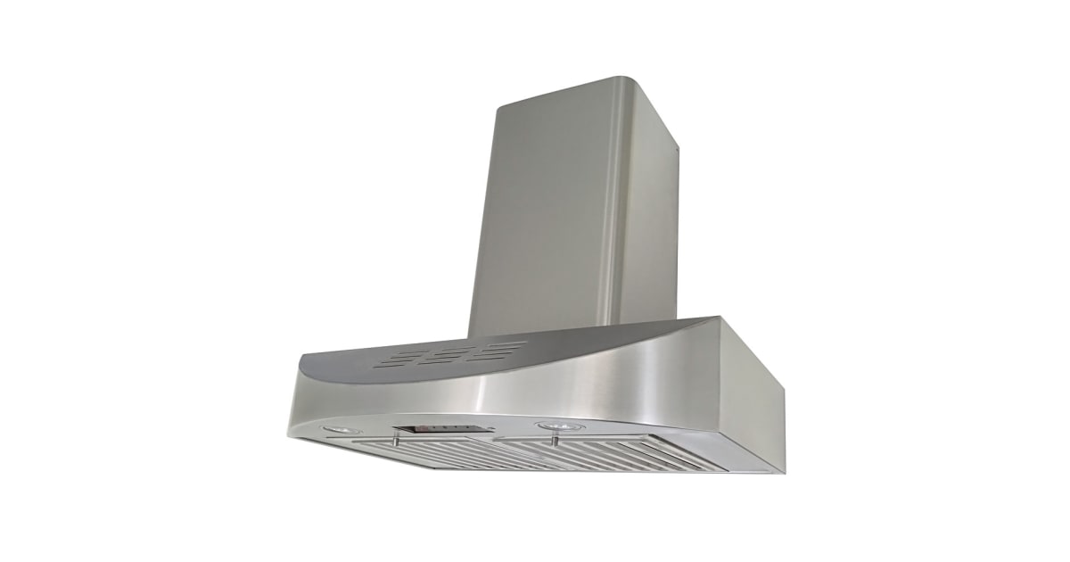 KOBE CHX3830SQBDWM3 150 400 CFM 30 Inch Wide Stainless